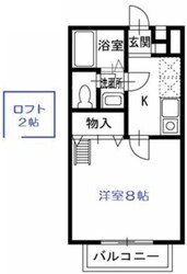 アヴェニールあずさの物件間取画像